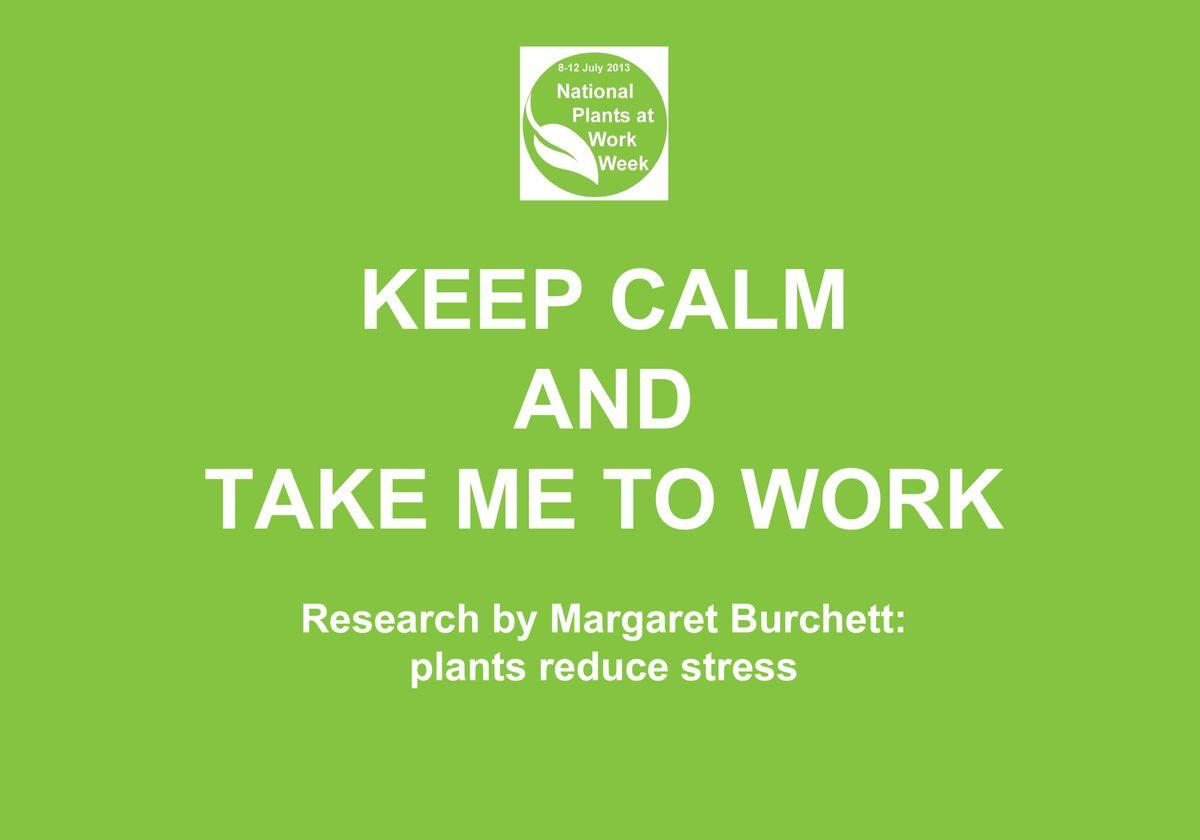 National Plants at Work Week – Guest Blog from eFIG