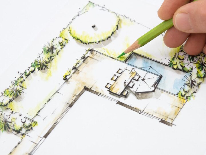 Designing a new landscaping