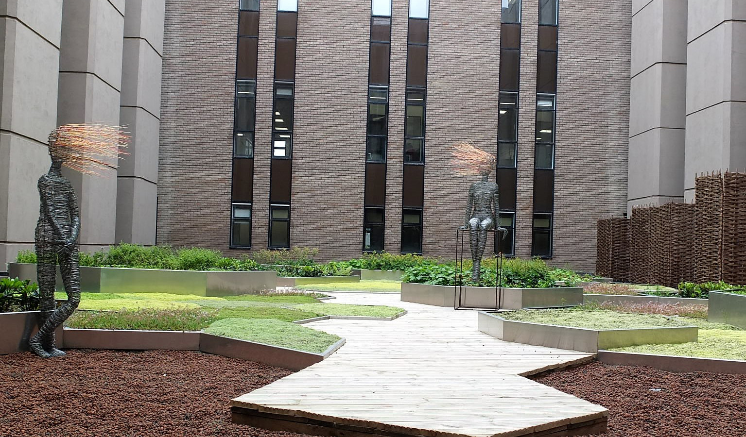 landscaping in the university of leeds