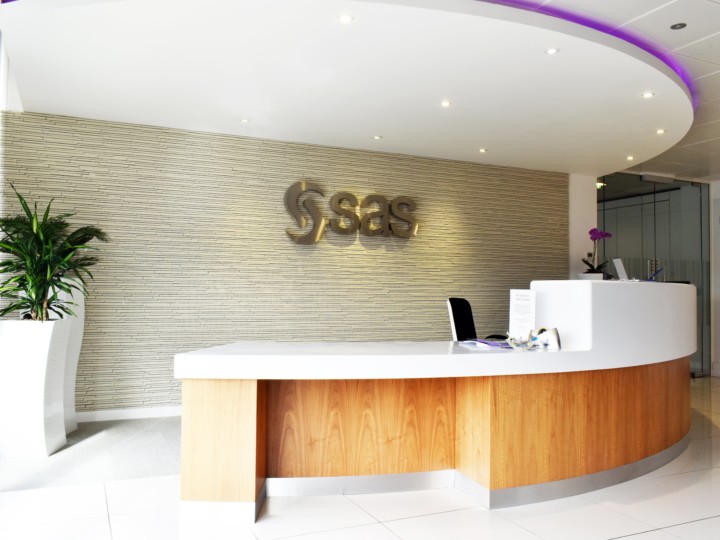 reception area for SAS