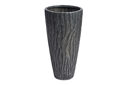 aluminium pattern vase