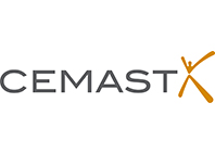 cemast text with white background