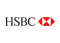 hsbc with white background