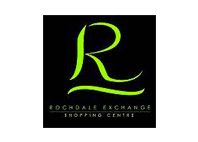 rochdale exchange text in black background