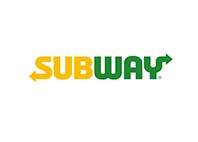 subway text with yellow and green colours