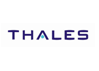 thales text in white background