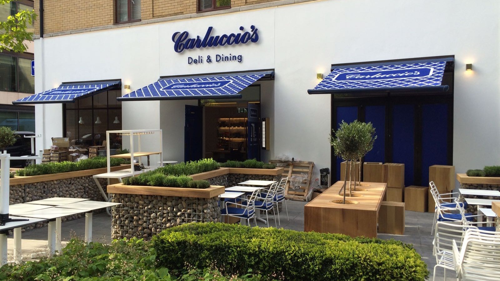 outside of carluccio's eateary