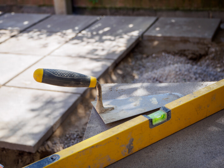 Constructing an exterior landscape