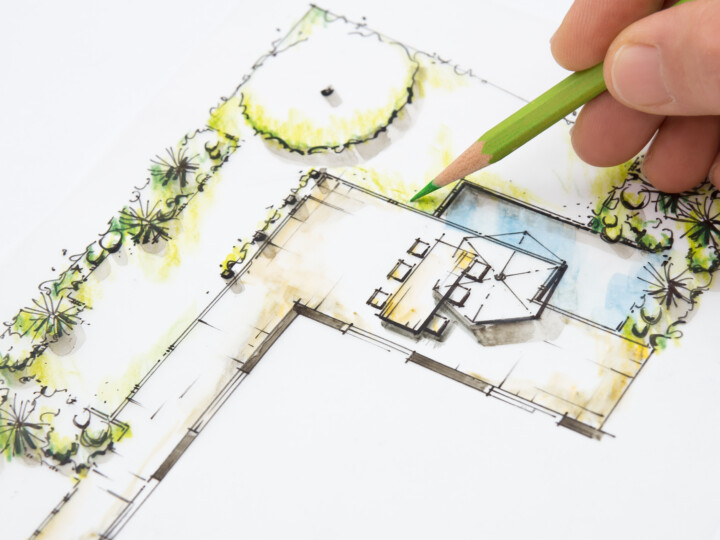 Designing a new landscaping