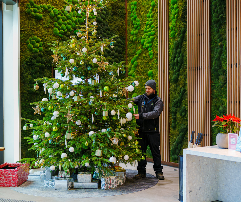 Modern Christmas tree