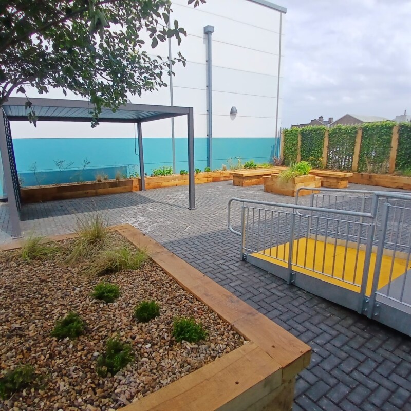 display trees in large building