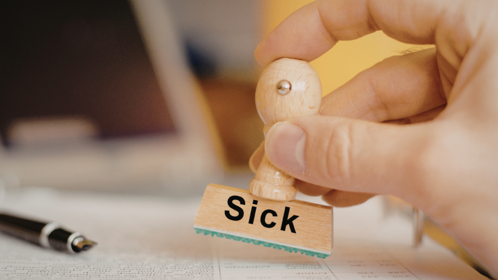 People are absent from work due to an absence of plants